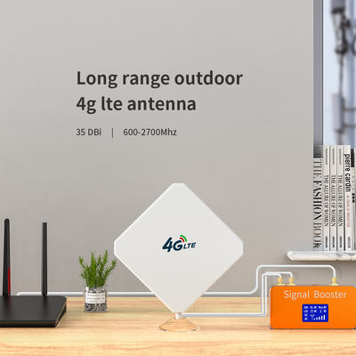 35dBi 3G 4G LTE TS9 SMA-Male Antenna for 600mhz-2700mhz Frequency Range V.S.W.R≤1.5