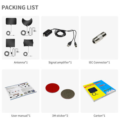 Aluminum Plastic High Gain 360 Degree Uhf 4k Dvb T2 Temote Control Outdoor Hd Tv Antenna