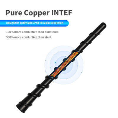136-174mhz Universal Transmitter Mobile Digital Amateur Loop Dipole Ham AM FM Car Auto Radio Antenna