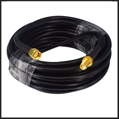 50ohm RG174 Coaxial Cable with Inner Conductor CCA 2.74±0.02mm and N Female Connector