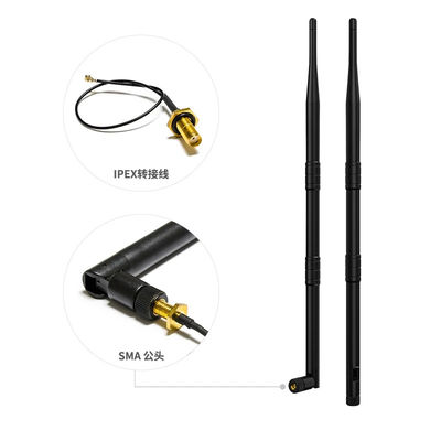 Antenna 868Mhz 900MHz 2.4G 5.8G Dual Band Rubber Duck Antenna with RP-SMA Male Made