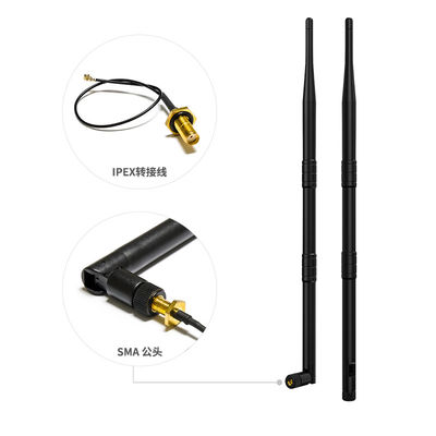 Antenna 868Mhz 900MHz 2.4G 5.8G Dual Band Rubber Duck Antenna with RP-SMA Male Made