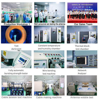 Customized Connector Type 1.5 VSWR SMA Vertical Outdoor Multiband Communication N-Female WiFi Antenna
