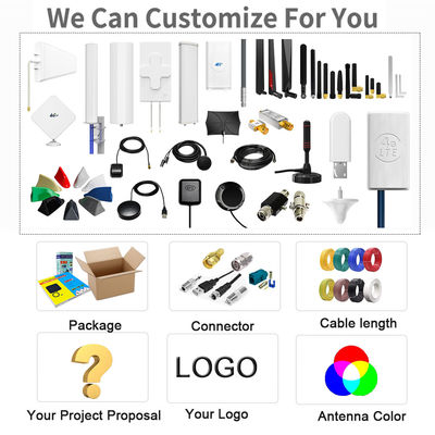 Customized Connector Type 1.5 VSWR SMA Vertical Outdoor Multiband Communication N-Female WiFi Antenna