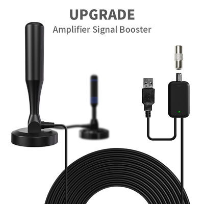 360 Degree Active UHF VHF Indoor HD Digital TV Antenna with Private Mold and High Gain