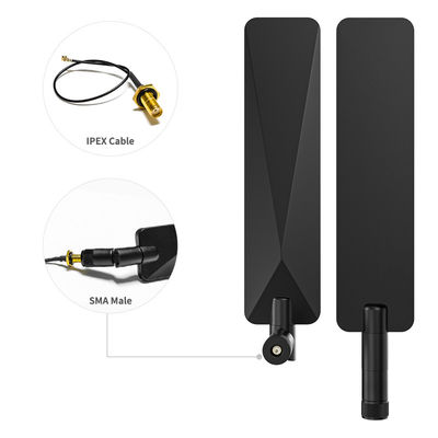2.4GHz 5.8GHz Dual Band Tilt Rubber Duck WIFI Antenna for 50 Mile Long Range Distance