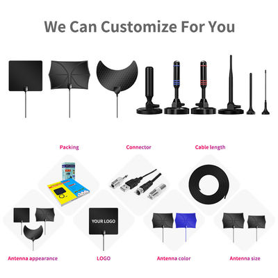 Customizable Cable Length Smart 4K Free Test List Channels Amplificatore Digitale Per Hd Tv Antenna