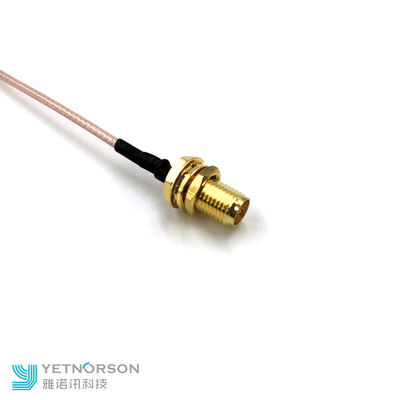15cm Length Coaxial Pigtail Cable CRC9 to MMCX Cable RF Cable with SMA Female Connector