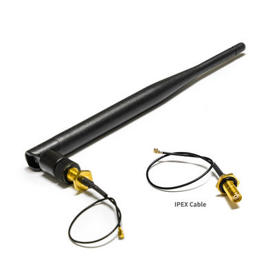 Frequency Range 2400-2500MHz/5000-5800MHz/600-6000MHz Black 8 LTE Arduino Satellite GSM Antenna