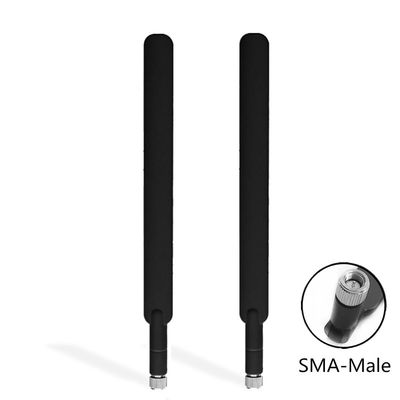 Rubber 3G 4G LTE Wifi Indoor Antenna High Gain 3-8dBi for 2.4GHz 5.8GHz Communication