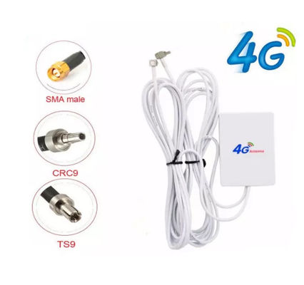 Dual Band 1600-2700 mhz Long Range Signal Amplifier with External Patch Panel Antenna