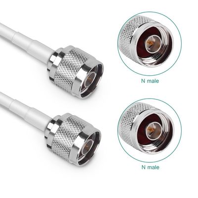 50 Ohm Impedance RF Coaxial Cable RG 58 LMR 200 LMR 400 for Frequency Range 0-6Ghz