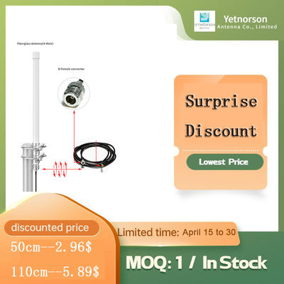 Connector Type N--RP-SMA Male LoRa/LPWAN Antenna for Helium HNT Bobcat 300 868MHz 915MHz
