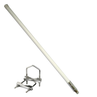 868MHz 12dbi Vertical Polarization Lora Fiberglass Omni 360 RFID Whip IP67 Outdoor Antenna