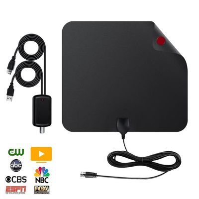Built-in Amplifier HDTV Digital TV Antenna with 50 Mile Range and 3-5V Supply Voltage