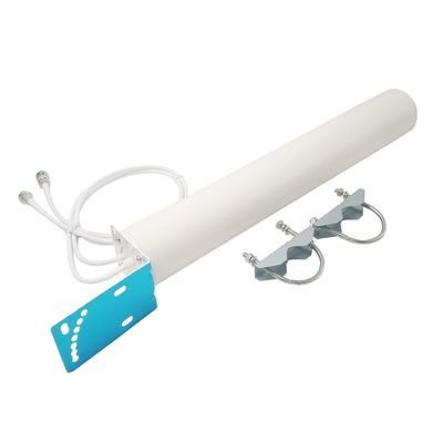 240*63*63mm Outdoor MIMO 4G 5G Cylinder Antenna for Maximum Input Power up to 50W