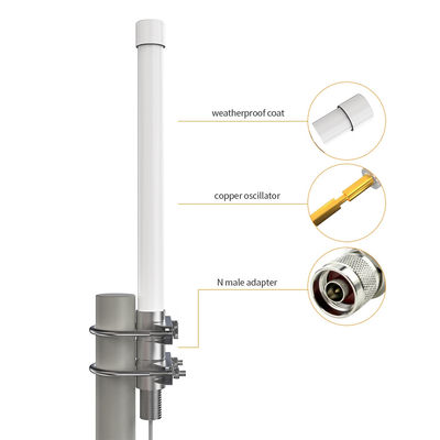 868mhz 915mhz Half Wave Helium Hotspot Fiberglass LoRa/LPWAN Antenna F/B Ratio ≥15dB