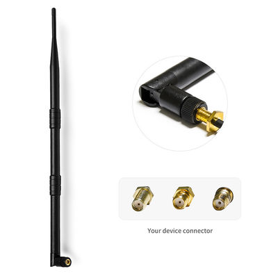 2400-2500MHz/5150-5850MHz High Gain 9dBi Indoor Wifi Antenna for 4g Signal Strength
