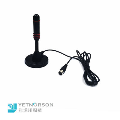 VHF UHF Digital Free TV Channels Antenna with ≤1.8 V.S.W.R and Magnetic Base Mounting