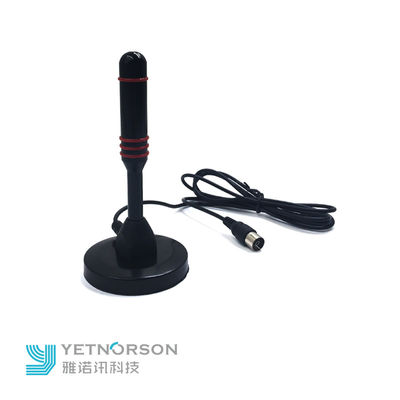 VHF UHF Digital Free TV Channels Antenna with ≤1.8 V.S.W.R and Magnetic Base Mounting