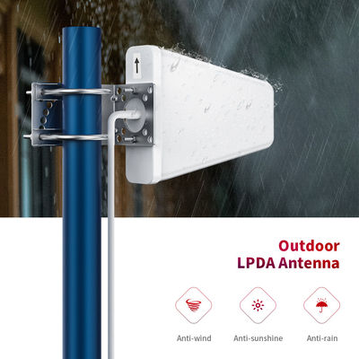 Vertical Polarization LPDA Antenna for 2G 3G 4G 5G 6G CDMA GSM DCS Signal Enhancement
