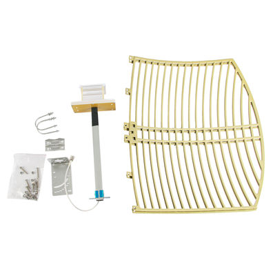 2x24dbi External Ultra Long Distance Antenna 2.4G 5.8G Outdoor WiFi Parabolic Grid Antenna