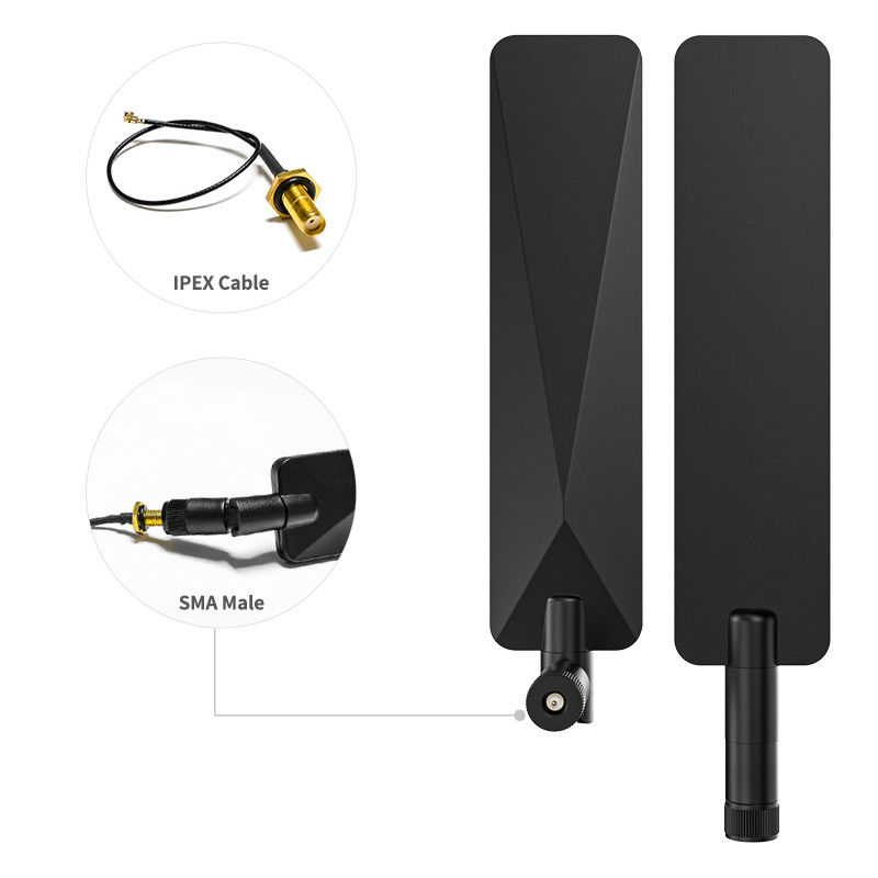 2.4GHz 5.8GHz Dual Band Tilt Rubber Duck WIFI Antenna for 50 Mile Long Range Distance