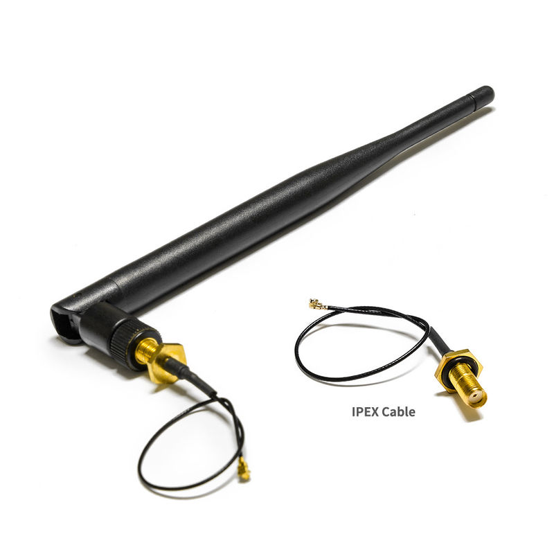 Frequency Range 2400-2500MHz/5000-5800MHz/600-6000MHz Black 8 LTE Arduino Satellite GSM Antenna