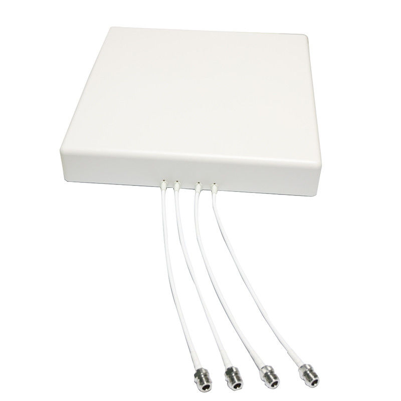 N-Female Connector 50 Ohm Abs Panel Antenna for Horizontal 80° Half-Power Lobe Width